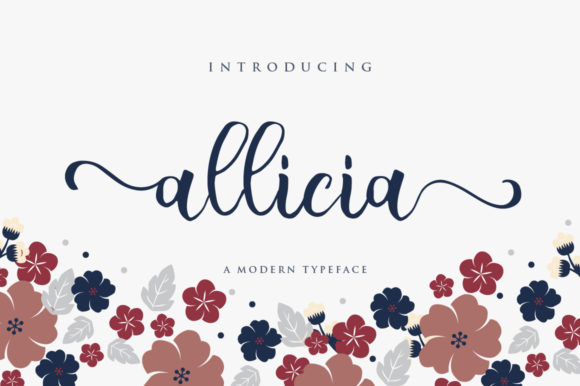 Allicia: A Font That Speaks