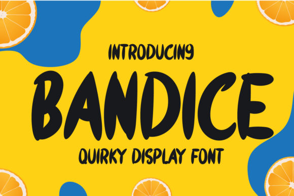 Bandice: A Bold Handwritten Font