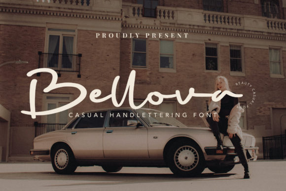 Bellova: A Refined Handwritten Font