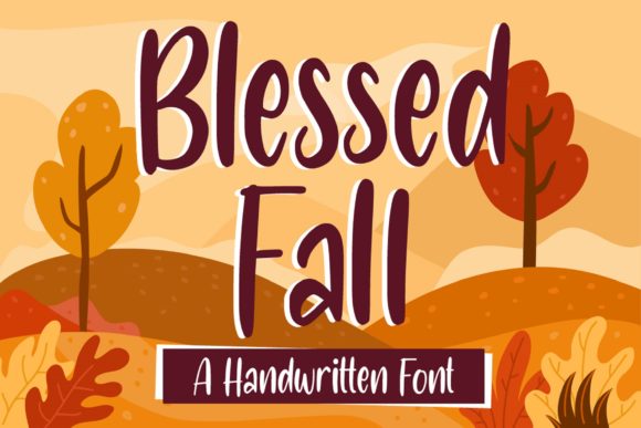 Blessed Fall: A Handwritten Font for Web Design