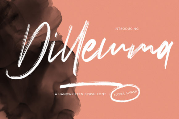 Dillemma: A Handwritten Font for Creative Makers