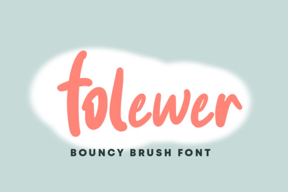 Folewer: A Sweet Script Font