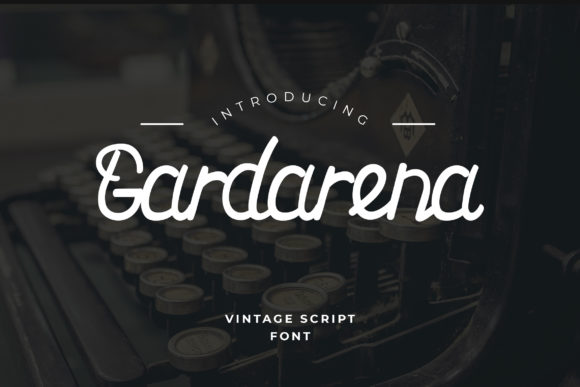 Gardarena: A Handwritten Font for Creative Web Design