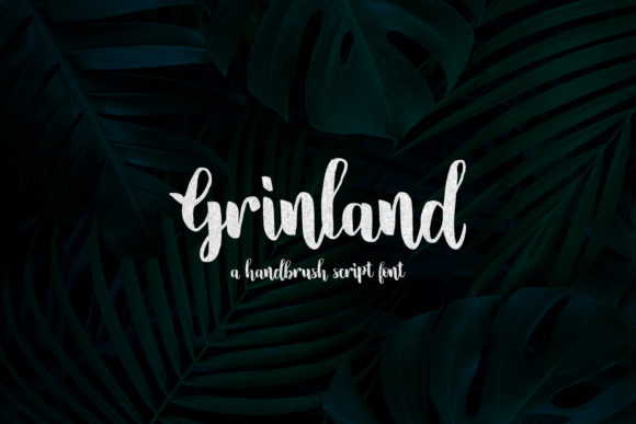 Grinland Font: Elegant Script for Web Design
