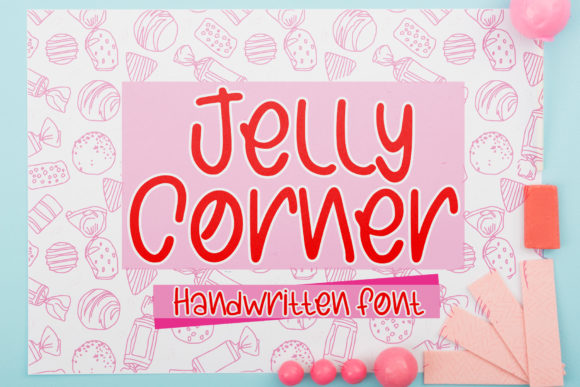 Jelly Corner: A Warm Font for Bold Campaigns