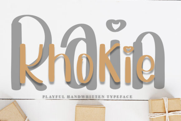 Khokie Rain: A Creative Font for Campaigns