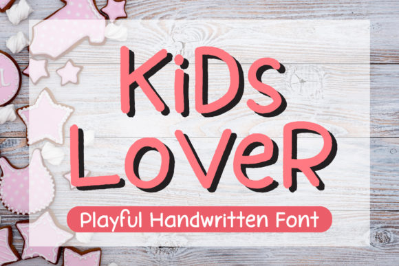 Kids Lover Font for Web Design