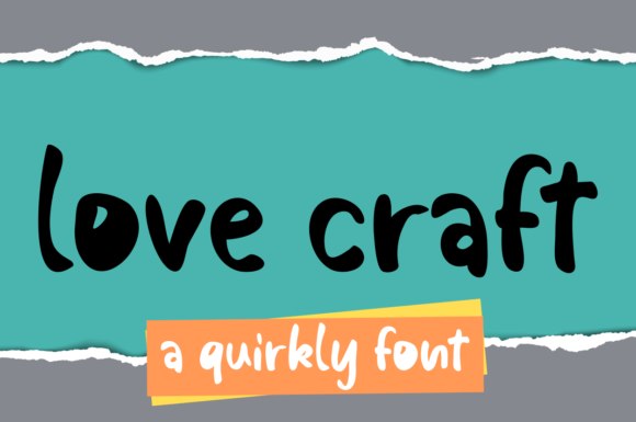 Love Craft Font: Handwritten Elegance