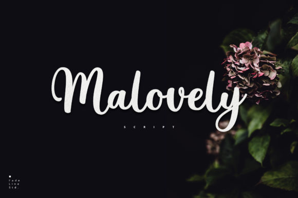 Malovely: A Graceful Handwritten Font
