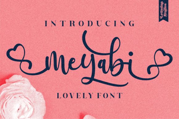 Meyabi: A Script Font for Web Design