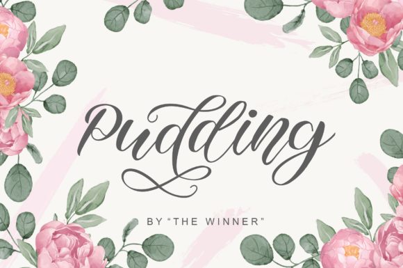 Pudding: A Handwritten Font for Creative Projects