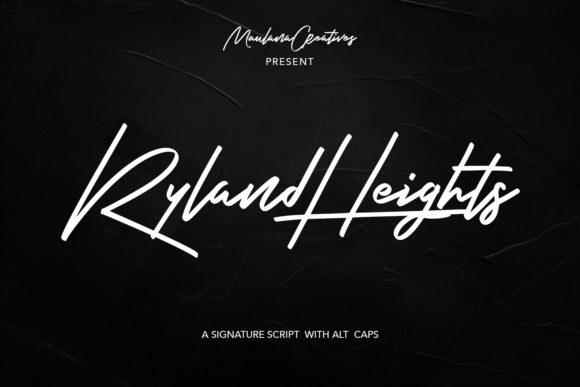 Ryland Heights: A Stylish Font for Business