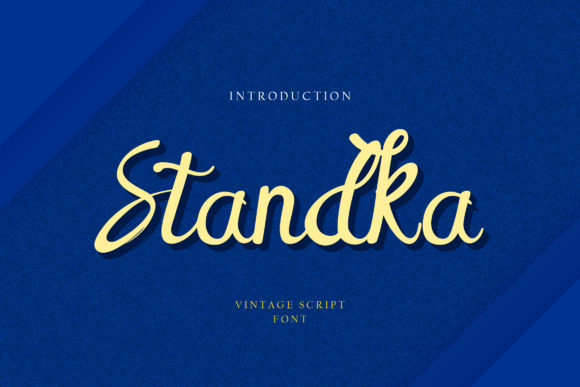 Standka: A Handwritten Font for Creative Marketing