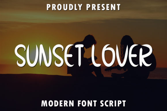 Sunset Lover Font for Web Design