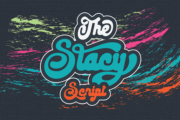 The Stacy Font: Retro Script for Craft Creators