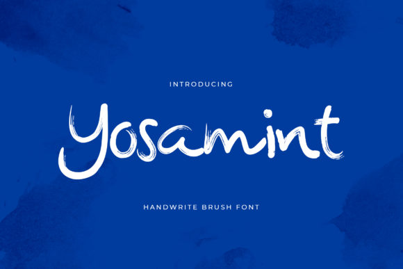 Yosamint: A Delicate Script for Elegant Design